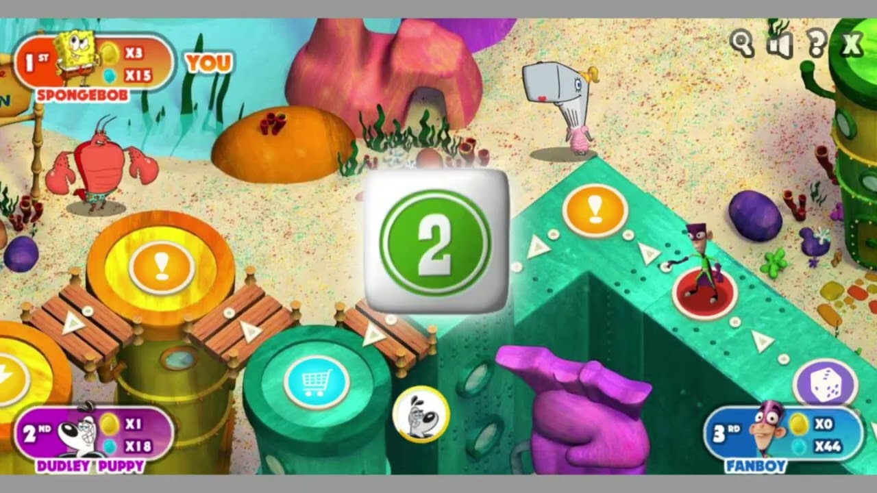 Nickelodeon Block Party - SpongeBob SquarePants Board - 10,15 & 20 Turns