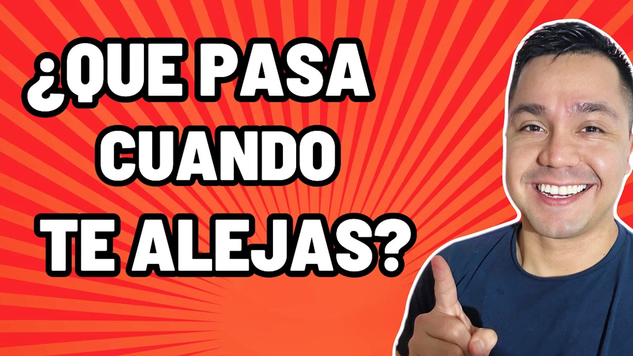 CUANDO TE ALEJAS DE UN HOMBRE ÉL SENTIRÁ...