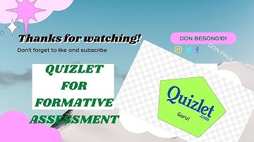 QUIZLET FOR FORMATIVE ASSESSMENT WITH MY STUDENTS.