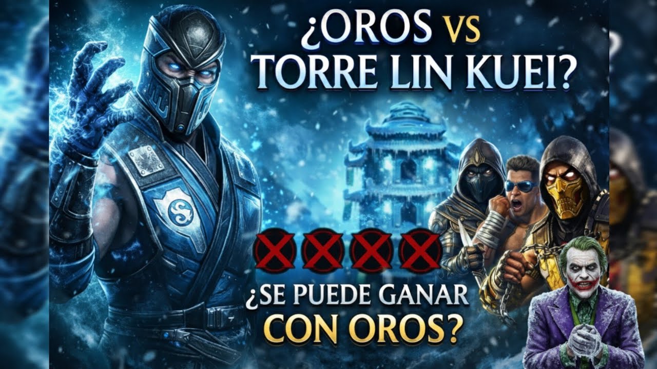 💀 Probando equipos ORO en la Torre Lin Kuei | ¿Sobrevivimos? | MK Mobile