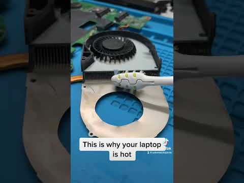 This is why your laptop is running hot. Clean those vents people computer tech shorts by Salem Techsperts