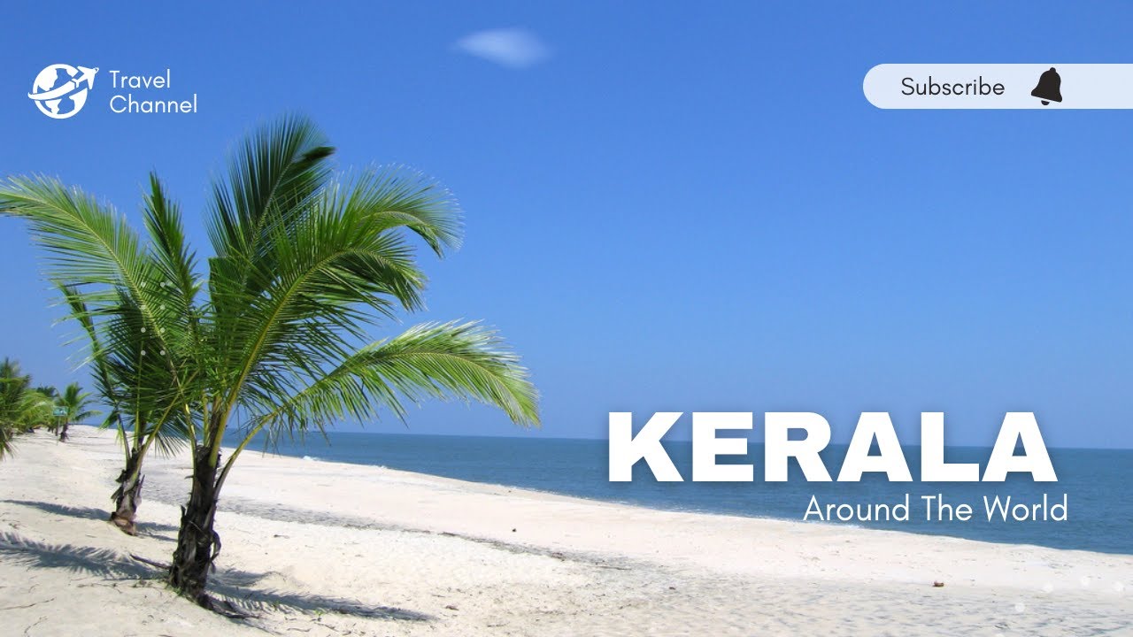 KERALA! Dream Destination! Virtual Tour of Beaches Waterfall Hills ! 4K Drone aerial Views | India |
