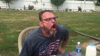 WARNING GRAPHIC!! PUKING SURSTROMMING STINKY FISH CHALLENGE WITH A RED HABANERO PEPPER!!