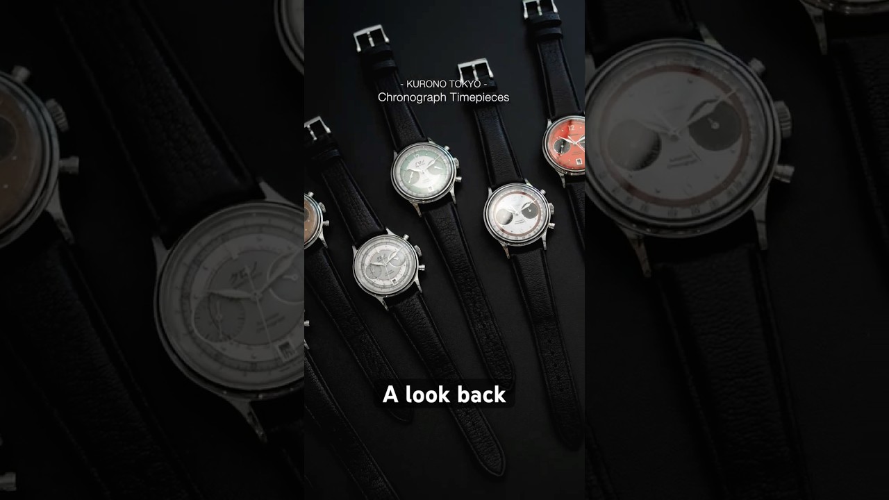 A look back at Kurono Tokyo's since sold out chronograph