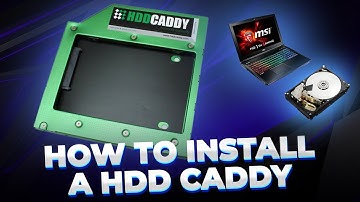 How to use a HDD Caddy to Replace an Optical Drive slot with a Hard Drive - 2025 Working