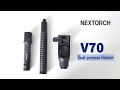 Nextorch v70 dualpurpose baton holster