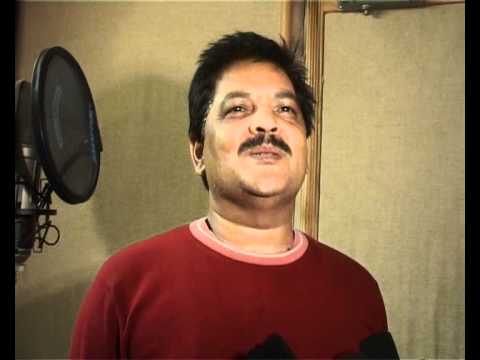 UDIT NARAYAN at a Song recording - YouTube