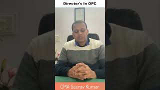 Directors in OPC Private Limited