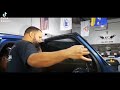 Bentley Bentayga 5% ceramic window tint 70% ceramic on windshield best heat reduction by ARC TINTS.