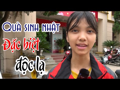 Video ????Món quà sinh nhật bất ngờ, độc lạ và giây phút xúc... - youtube