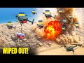 Russian Base OBLITERATED by 100 Ukrainian Drones