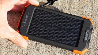 Blavor 10,000mAh Solar Power Bank by BeatTheBush DIY 222 views 4 weeks ago 28 seconds