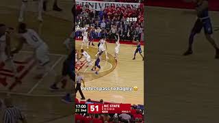 They caught the defense off guard 🔥 #dukebluedevils #accbasketball #collegebasketball