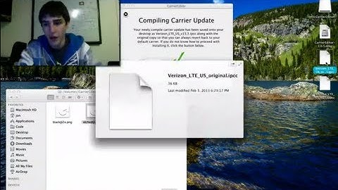 Change your carrier text (no jailbreak)