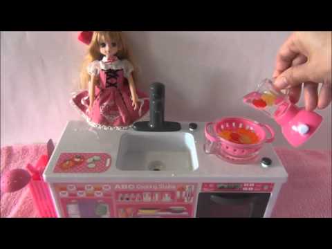 リカちゃん人形のお料理おままごと遊び Youtube