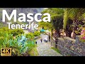4k walking tour of masca tenerife in canary islands  beautiful walk