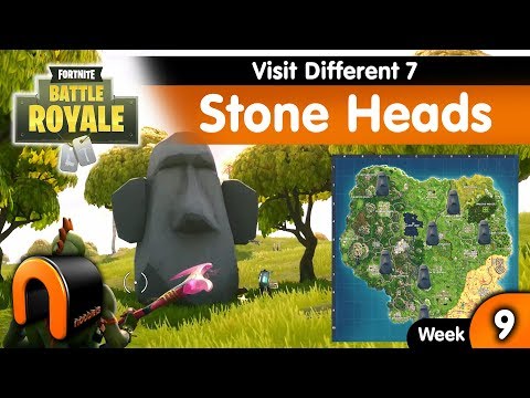 Video: Fortnite Stone Head-Standorte Und Orte, An Denen Die Stone Heads Suchen