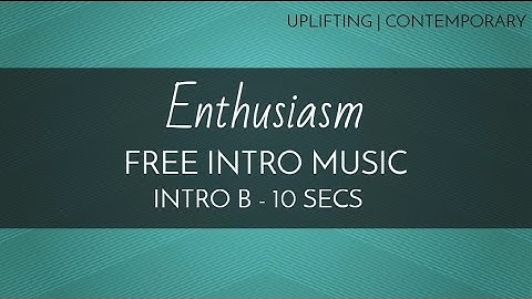 Free Intro Music - Upbeat Feel Good Music - 