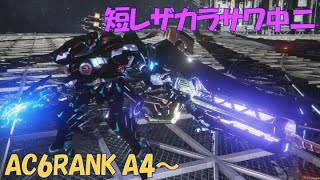 【AC6:PC】机上の空論ロボで遊ぶランクマ 短レザカラサワ中二