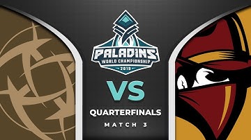 PWC 2019 - Quarterfinals - Match 3 - Ninjas in Pyjamas vs Renegades