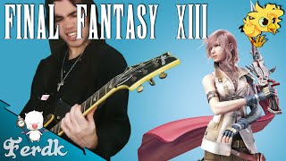 Final Fantasy XIII - "Blinded by Light" 【Metal Guitar Cover】 by Ferdk chords