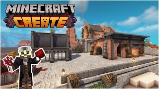 I AUTOMATED Redstone Production Minecraft Create Mod!