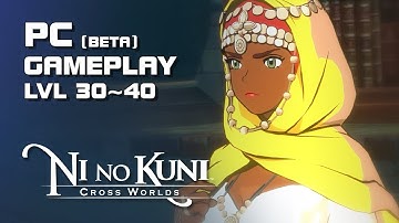 Ni No Kuni: Cross Worlds - Engineer Gameplay lvl 30~40 - English Dub - PC version (beta) - F2P - KR