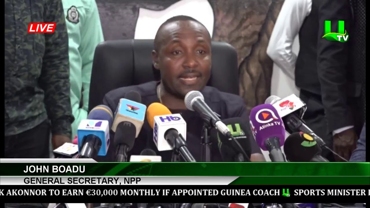 utv ghana frequency on multi tv We'll resort to institutions in fight against corruption - NPP