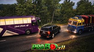 ETS2 1.57 Pro BD V11 | Gaibandha Full Route Drive 🇧🇩 | Euro Truck Simulator 2 Bangladesh Map