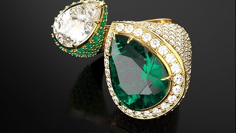 Maxwell Render Jewellery-animation test