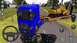 Kamyon ile Kepçe (Dozer) Taşıma Görevi || Truck Simulator: Ultimate #13 - Android Gameplay screenshot 3