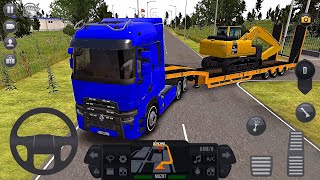 Kamyon ile Kepçe (Dozer) Taşıma Görevi || Truck Simulator: Ultimate #13 - Android Gameplay screenshot 5