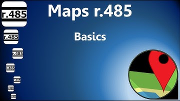 Maps r.485 - Tutorial - 2. The basics
