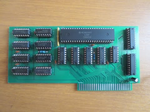 Apple II MC68008 card