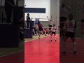 Strong hit down the line #youtubeshorts #volleyball #highlights #viral #fyp#aurora #power