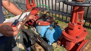 How to test a reduced pressure backflow preventer RPZ  ASAP plumbing backflow testing 904-346-1266