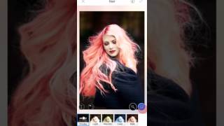 Change hair color using FaceX screenshot 5