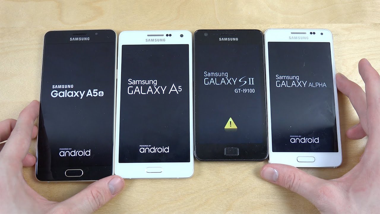 Samsung Galaxy A5 2016 vs. S2 vs. Alpha vs. A5 2015 
