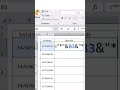 excel tricks and tips shorts || Excel shorts video || #shorts Excel shortcut key