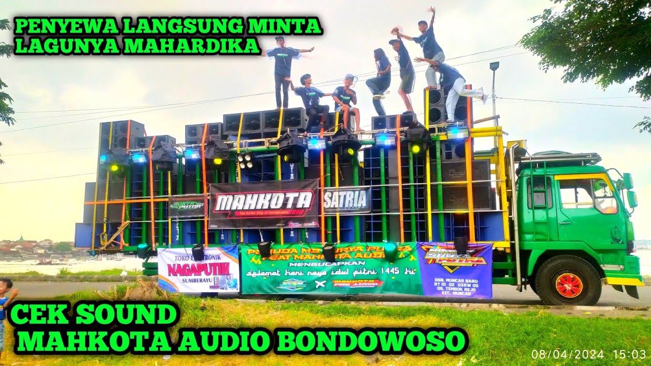 CEK SOUND MAHKOTA ‼️ PENYEWA MINTA DJ RISWANDA LANGSUNG DI LOSSS OLEH BOSS MUDA MAHKOTA ‼️