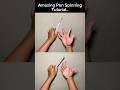 Amazing pen spinning tutorial..