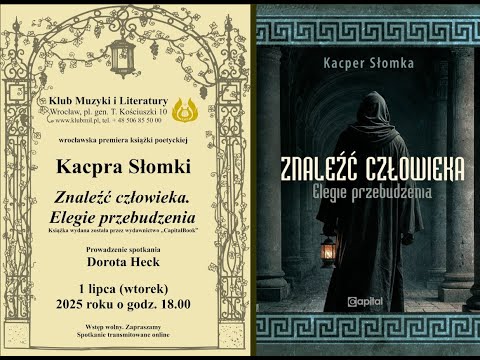 Premiera książki poetyckiej Kacpra Słomki