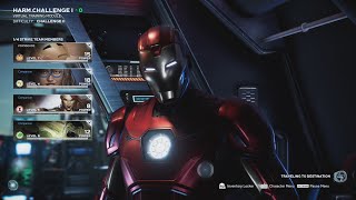 Marvel Avenger's - Iron Man Harm Challenge 2 Gameplay (4k PS4 Pro)