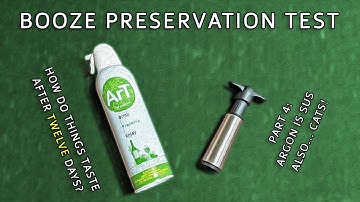 Booze Preservation Test: Part 4 (Tasting after Twelve Days)