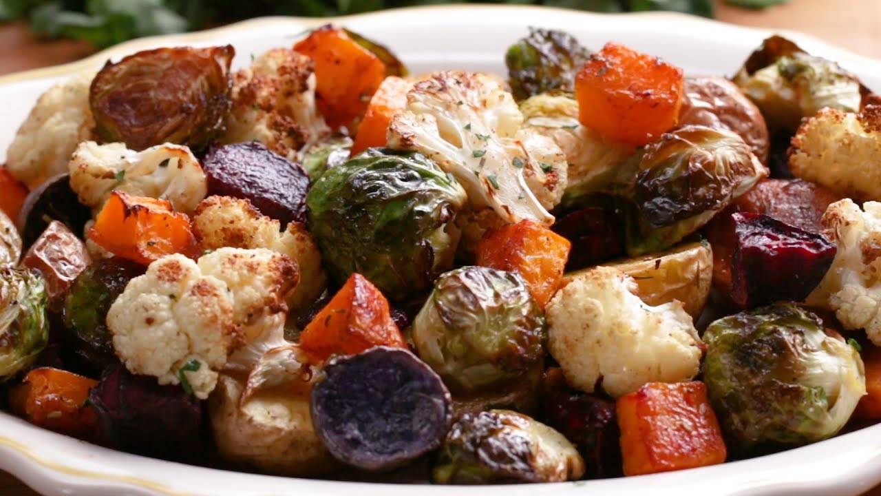 How To Roast Vegetables Tasty YouTube How To Roast Vegetables Tasty YouTube