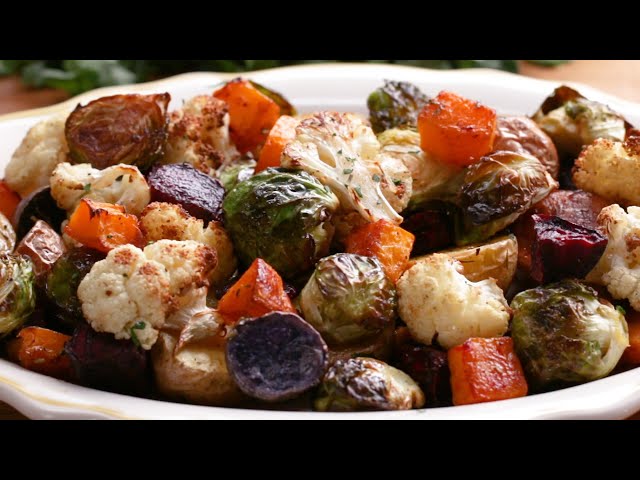 How To Roast Vegetables • Tasty