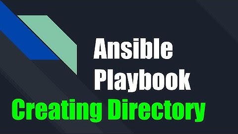 Ansible tutorials | How to create directory using Ansible Playbook