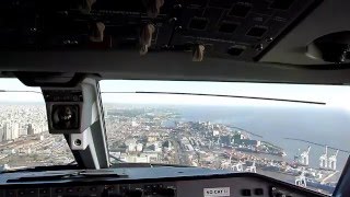 Landing at Aeroparque, Buenos Aires