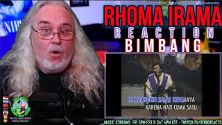 Rhoma Irama Reaction - Bimbang - First Time Hearing - Requested