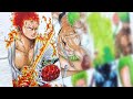 Drawing zoro in different devil fruit power  one piece  